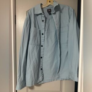 H&M Sky Blue Casual Shirt